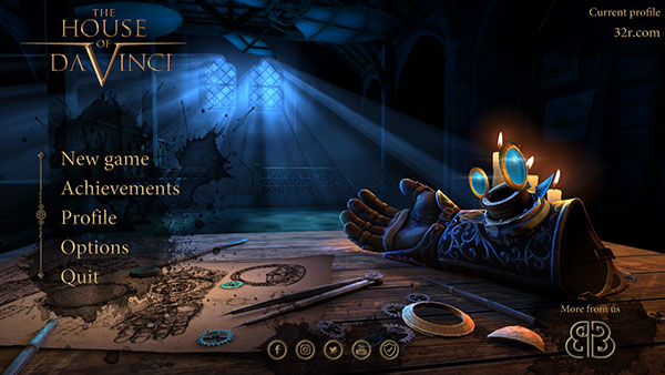 达芬奇密室1手机汉化版(The House of da Vinci)