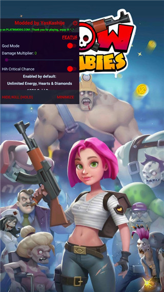 僵尸收割者内置功能菜单版