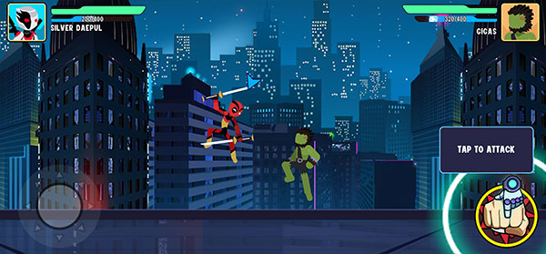 火柴人全明星乱斗最新版(Stickman Heroes)