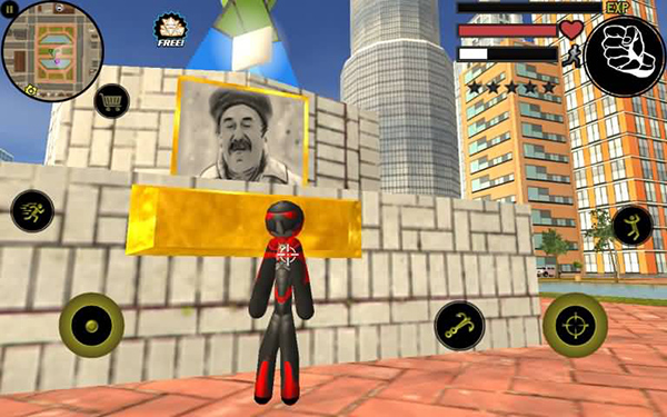 火柴人绳索英雄国际版(Stickman Rope Hero)