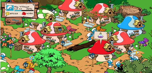 蓝精灵村庄最新版