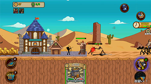 火柴人战争战略版破解版