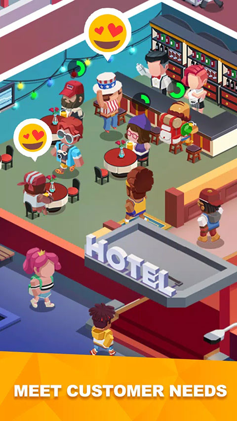 闲置度假村巨川官方版(Sim Hotel Tycoon)