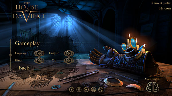 达芬奇密室1手机汉化版(The House of da Vinci)