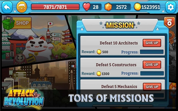 攻击革命正版手游(Attack For Revolution)