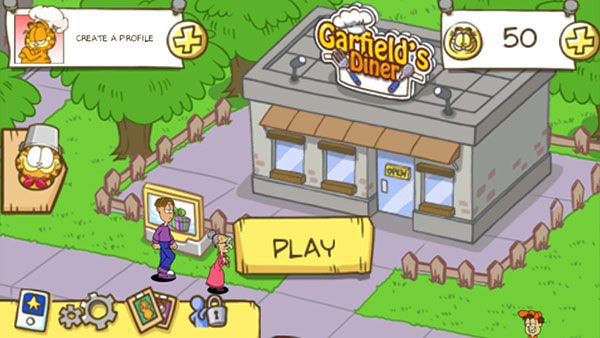 加菲猫餐厅中文版app