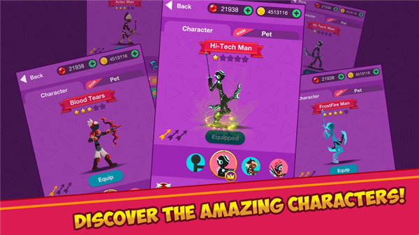 火柴人史诗弓箭手官方版(Stickman Epic Archer)