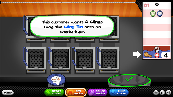 老爹炸鸡店hd最新版(Papas Wingeria HD)