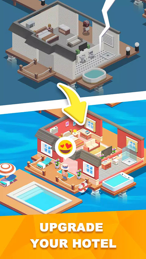闲置度假村巨川官方版(Sim Hotel Tycoon)