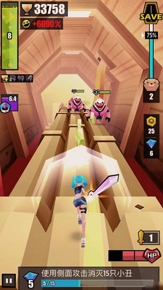 战斗少女跑酷中文版