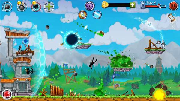 火柴人之守卫城堡2破解版最新版