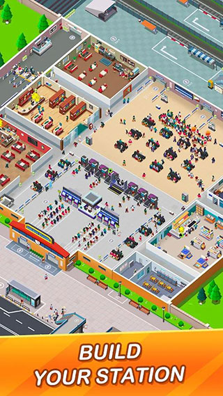 空闲火车帝国大亨最新版(Idle Train Empire)