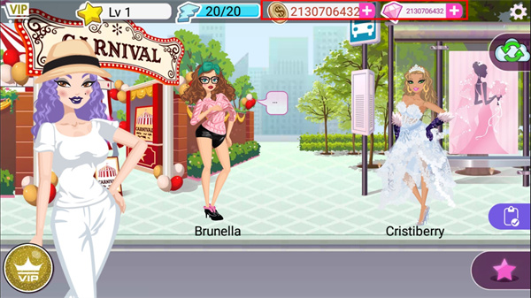 超级女星破解版无限金币钻石版