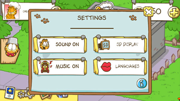 加菲猫餐厅中文版app