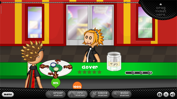 老爹炸鸡店hd最新版(Papas Wingeria HD)