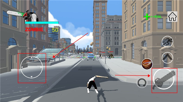 电锯人大战僵尸手机版