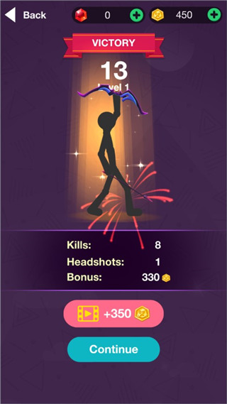 火柴人史诗弓箭手官方版(Stickman Epic Archer)