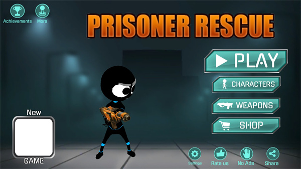 解救火柴人游戏