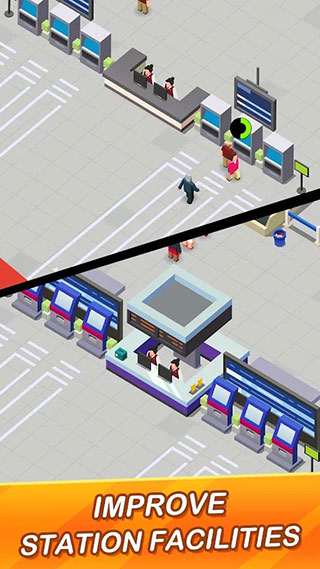 空闲火车帝国大亨最新版(Idle Train Empire)