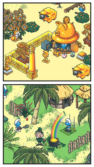 蓝精灵村庄最新版