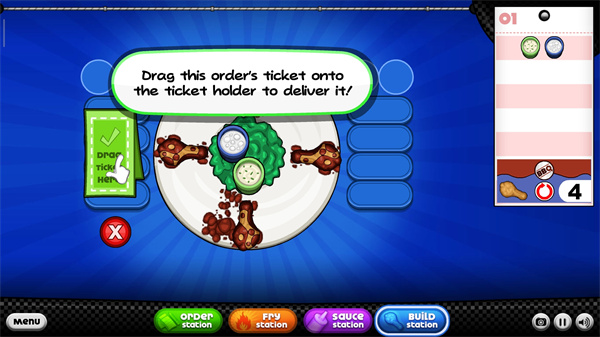 老爹炸鸡店hd最新版(Papas Wingeria HD)