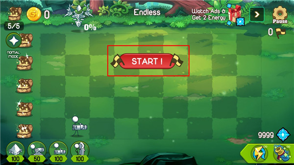 火柴人防御卡通战争官方正版(Stickman defense Cartoon war)