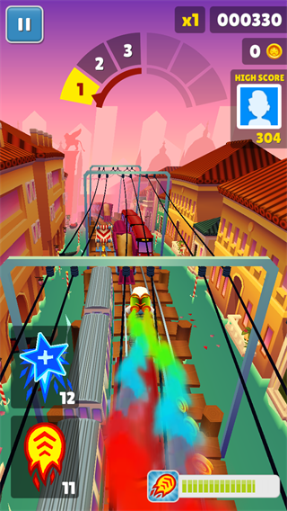 地铁跑酷锅巴高仿定制版本