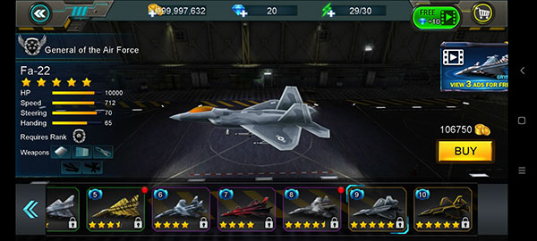 现代飞机战争2019游戏(Modern Sky War 2019)