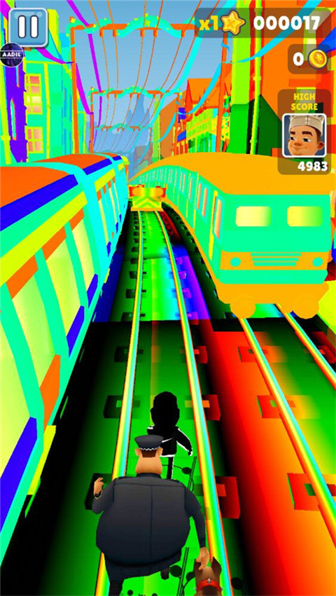 地铁跑酷万次郎真成品5.0版本