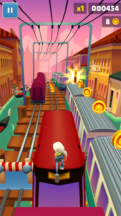 地铁跑酷锅巴高仿定制版本