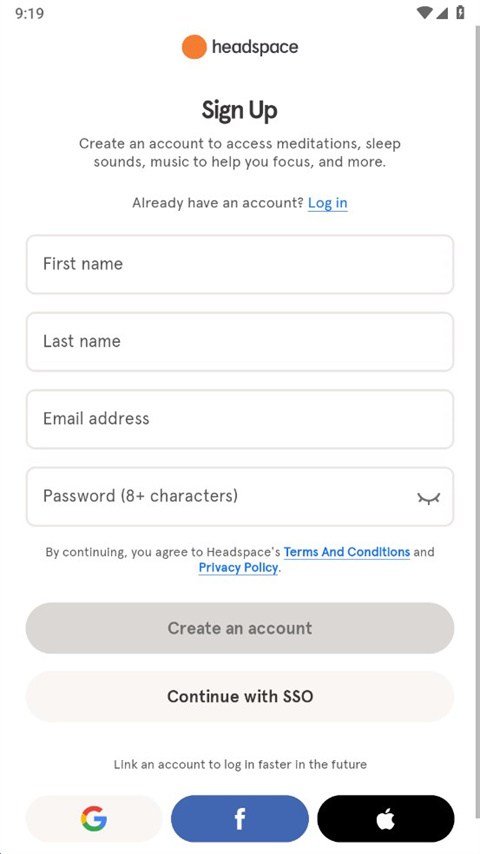 headspace冥想软件app