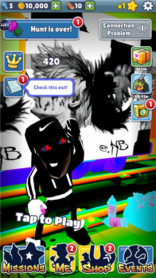 地铁跑酷万次郎真成品5.0版本