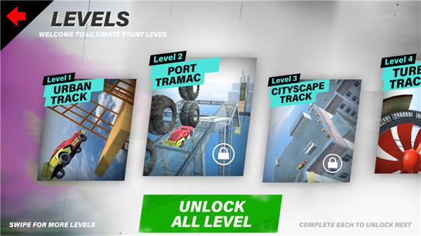 特技赛车游戏(Extreme Car Stunts)