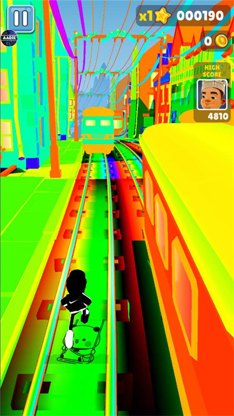 地铁跑酷万次郎真成品5.0版本
