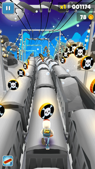 地铁跑酷黑白哈尔滨版本