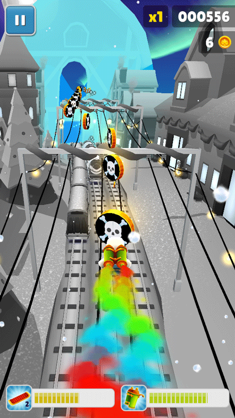 地铁跑酷黑白哈尔滨版本