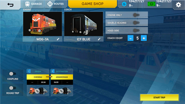 印度火车模拟器无限金币钻石版