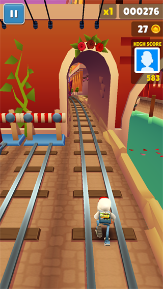 地铁跑酷锅巴高仿定制版本