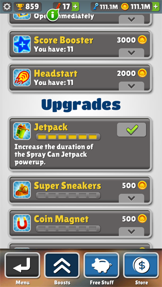 地铁跑酷锅巴高仿定制版本