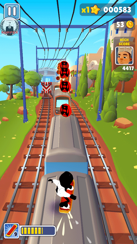 地铁跑酷血轮眼金币版本