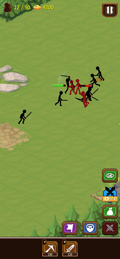 火柴人战争4最新版正版(Stickman War 4)