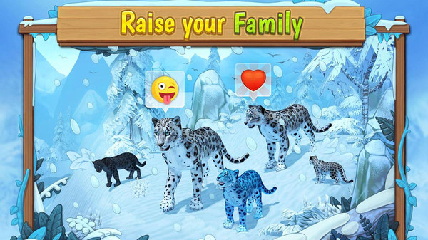 雪豹家族模拟器官方版(Snow Leopard Family Sim)