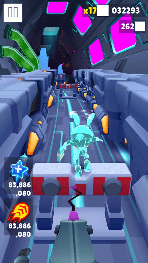 地铁跑酷Exfurk一代空间站版本