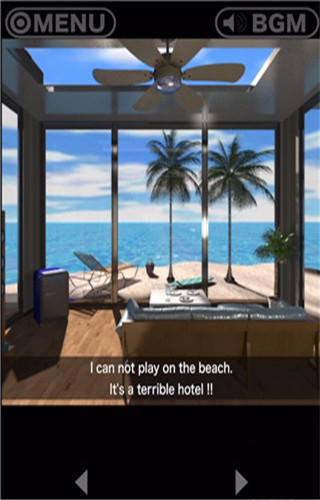 逃脱游戏度假酒店热带沙滩手游