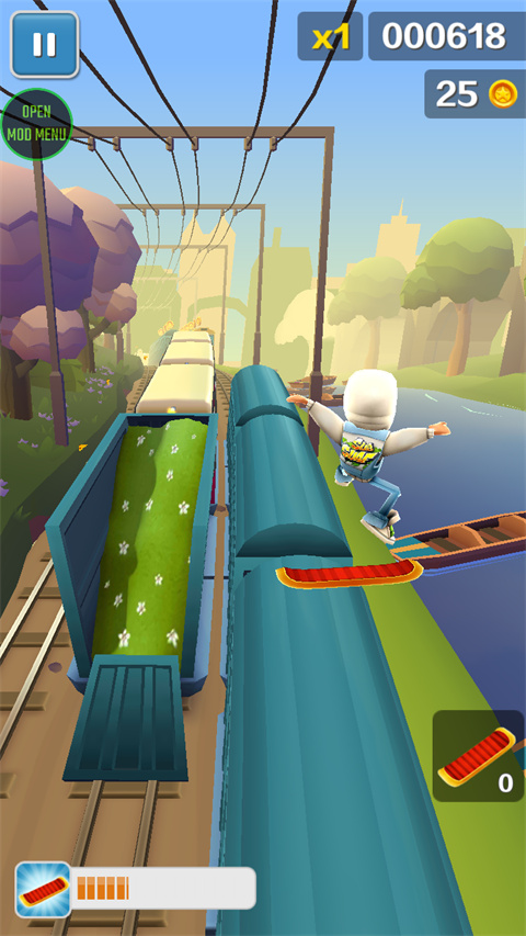 地铁跑酷牛津无邪叶烸原创修改MOD