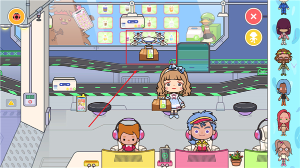 米加小镇外卖店版本