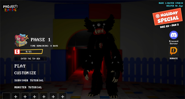 projectplaytime官方版(波比的游戏时间计划)