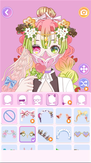 动漫娃娃头像制作游戏