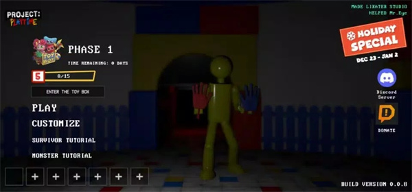 projectplaytime官方版(波比的游戏时间计划)