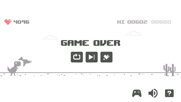 谷歌小恐龙手机版(Dino T-Rex)